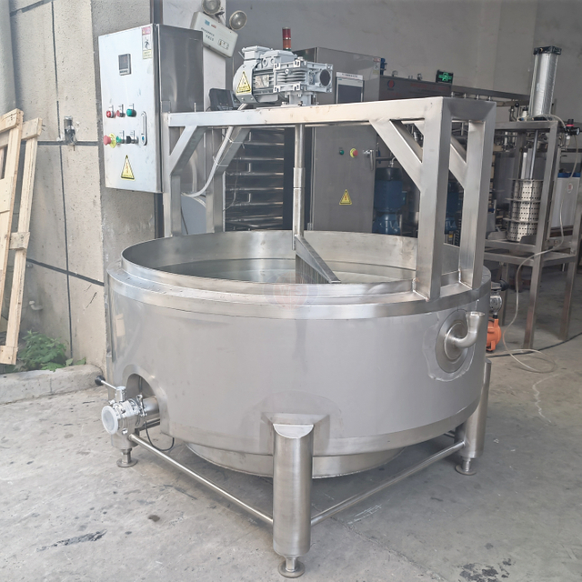 食品グレードのステンレス鋼 1000L-3000L ラウンドチーズ製造バット