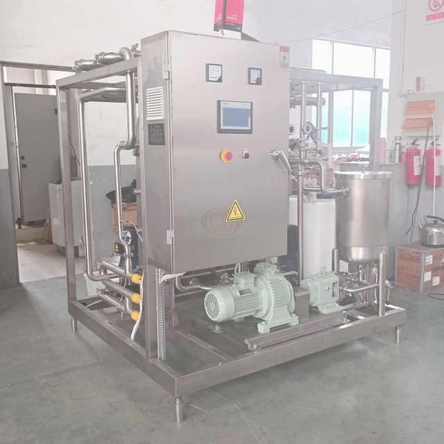 Pastorizzatore per succo di latte con controllo PLC completamente automatico