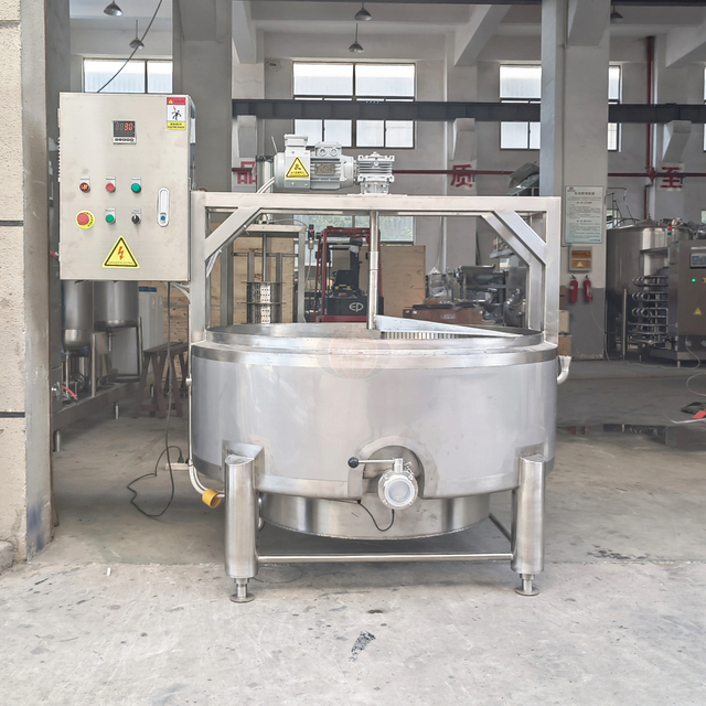食品グレードのステンレス鋼 1000L-3000L ラウンドチーズ製造バット