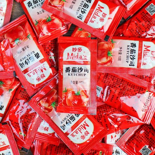 小袋入りトマトケチャップ生産ライン向けソリューション