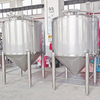 Aangepaste conische bodem dubbele jas holdingstanks met mixer 