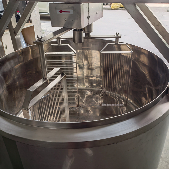 Machine voor het maken van kwark van hoge kwaliteit